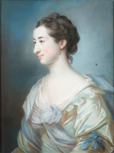 Porträt von Elizabeth Thornton, 1755 von Francis Cotes